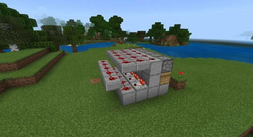 我的世界升降机,简单电路就能搞定 我的世界升降机,简单电路就能搞定