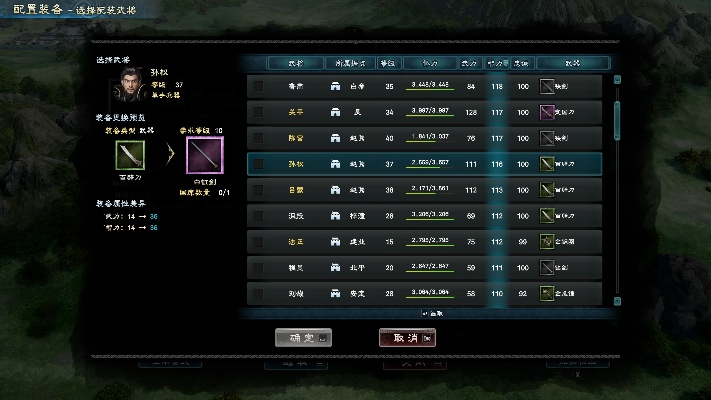 三国群英传8武器攻略：全武器属性与使用技巧