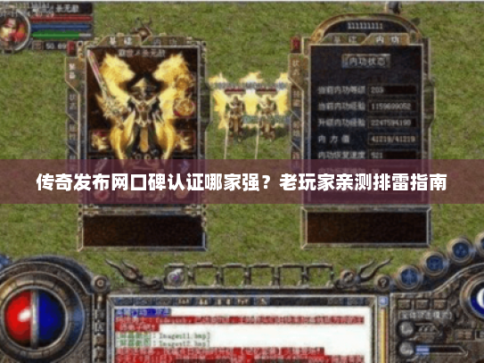 传奇发布网口碑认证哪家强？老玩家亲测排雷指南