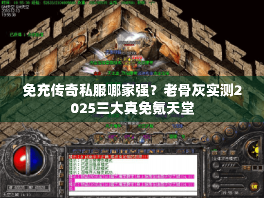 免充传奇私服哪家强？老骨灰实测2025三大真免氪天堂