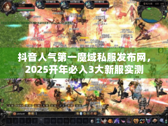 抖音人气第一魔域私服发布网，2025开年必入3大新服实测