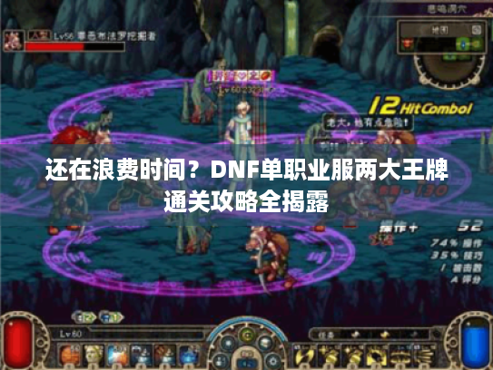 还在浪费时间？DNF单职业服两大王牌通关攻略全揭露