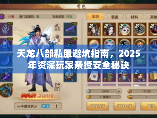 天龙八部私服避坑指南，2025年资深玩家亲授安全秘诀
