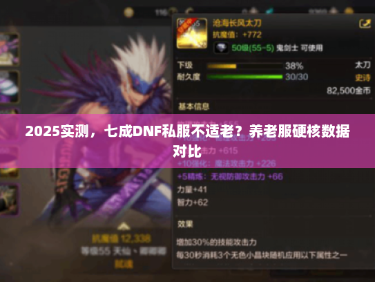2025实测，七成DNF私服不适老？养老服硬核数据对比