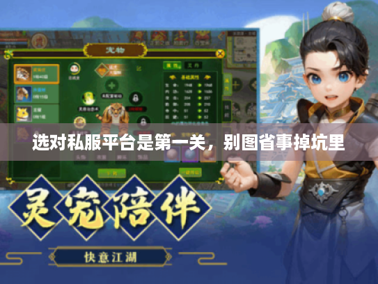 选对私服平台是第一关，别图省事掉坑里