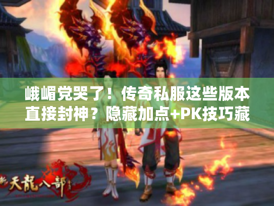 峨嵋党哭了！传奇私服这些版本直接封神？隐藏加点+PK技巧藏不住了