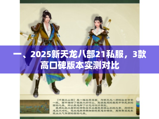 一、2025新天龙八部21私服,3款高口碑版本实测对比 一、2025新天龙八部21私服,3款高口碑版本实测对比