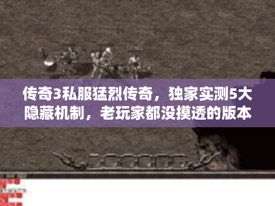 传奇3私服猛烈传奇，独家实测5大隐藏机制，老玩家都没摸透的版本怎么选？