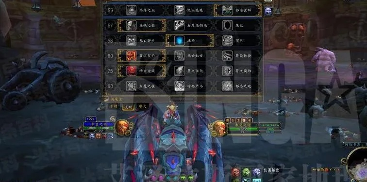 冰打在双持冰DK输出中的时机和重要性是什么？