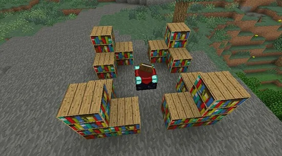 我的世界附魔台书架怎么摆?老玩家教你正确布局! 我的世界附魔台书架怎么摆?老玩家教你正确布局!