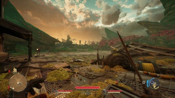 《天外世界2》4K光追画质极限挑战,RTX 5090显卡帧率极限揭秘! 《天外世界2》4K光追画质极限挑战,RTX 5090显卡帧率极限揭秘!