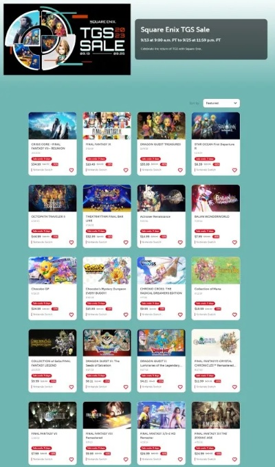 史低狂欢！《FF7重生》《八方旅人》等经典大作惊现超值优惠，抢购从速！